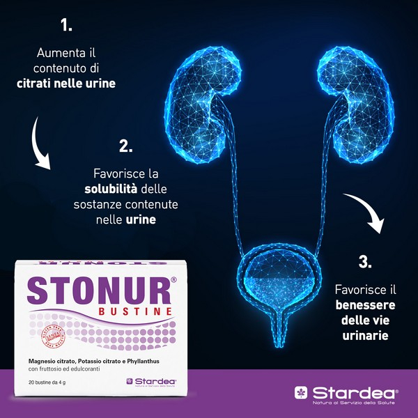 Stonur Integratore Benessere vie Urinarie 20 Bustine