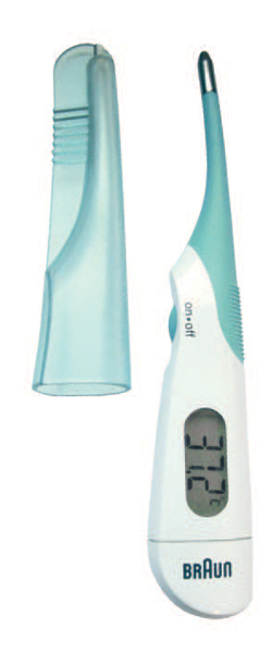 TERMOMETRO DIGITALE FLESSIBILE BRAUN 1 PEZZO