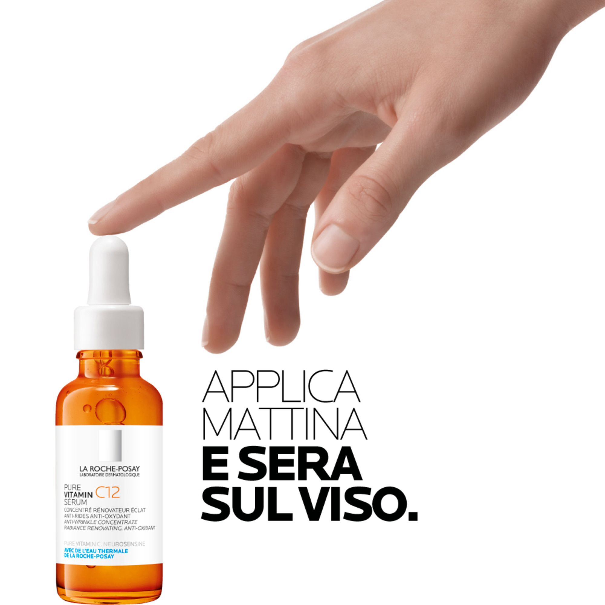 La Roche-Posay Pure Vitamin C12 Siero concentrato anti-rughe, anti-ossidante, illuminante 30 ml