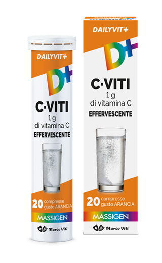 DAILYVIT+ Viti C Compresse Effervescenti 1g 20 Pezzi