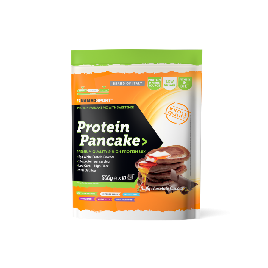 Named Sport Protein Pancake Fluffy Chocolate 500 g - Preparato Per Pancake