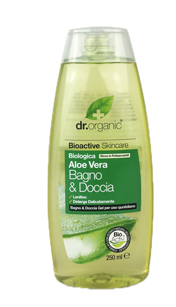 Dr. Organic Aloe Vera BagnoDoccia Detergente Corpo 250 ml