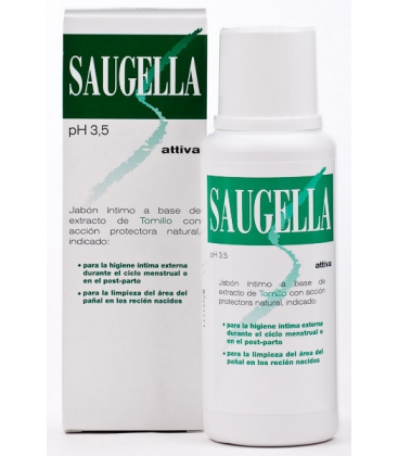 Saugella Attiva Verde - Detergente Intimo 500 ml - IN OMAGGIO 7 SALVIETTINE INTIME