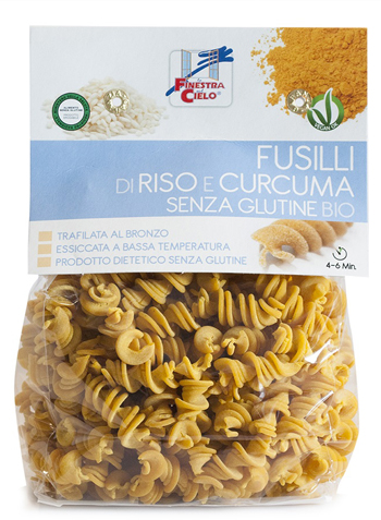 FIOR DI LOTO Fusilli Riso/Curcuma 250g