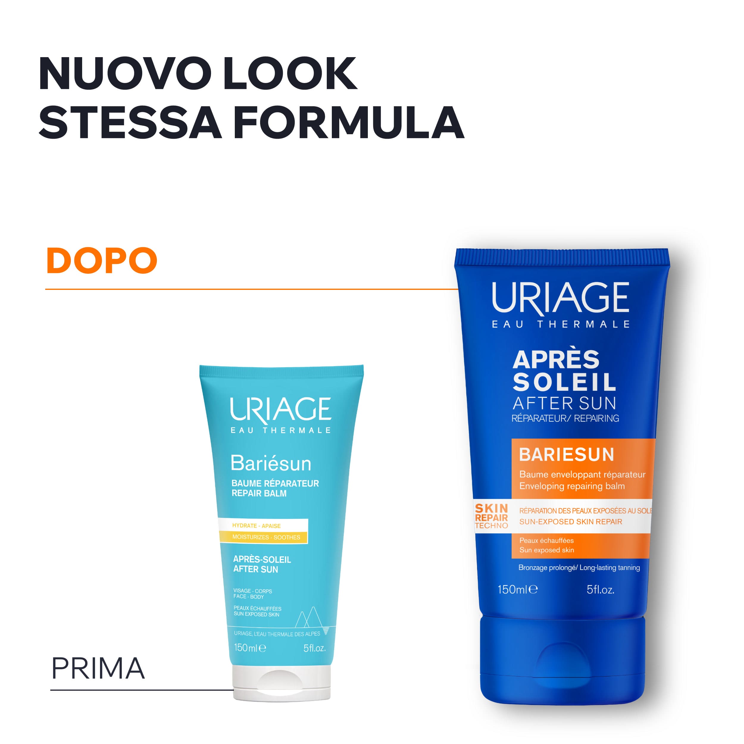 Uriage - Bariésun Balsamo Doposole Idratante Lenitivo Rinfrescante Viso E Corpo 150 ml