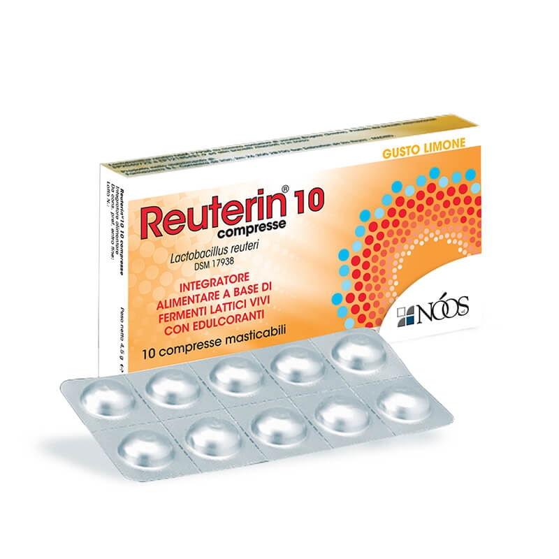 Nòos Reuterin Integratore di Fermenti Lattici 10 Compresse