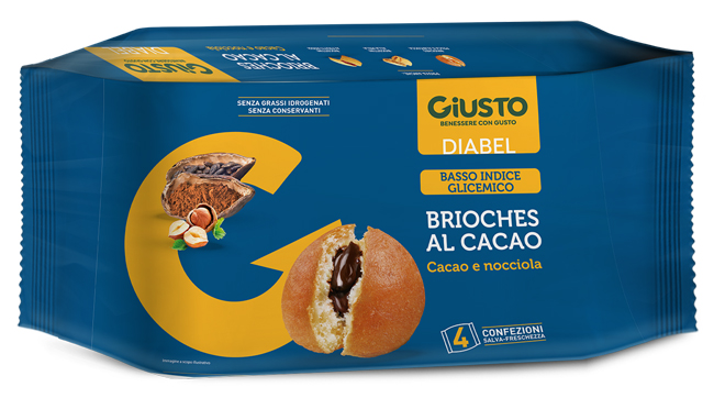 GIUSTO S/Z Brioches Cacao4x45g