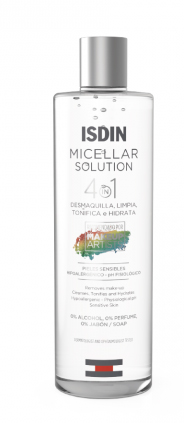 Isdin Micellar Solution Acqua Micellare 4in1 per pelle sensibile 400ml