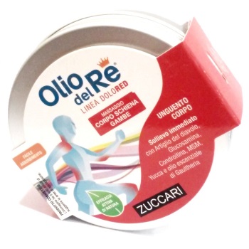 Zuccari Linea Dolored Olio Del Re Unguento Corpo Miorilassante 100 ml