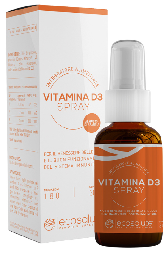 VITAMINA D3 SPRAY 30ML ECOSALUT 