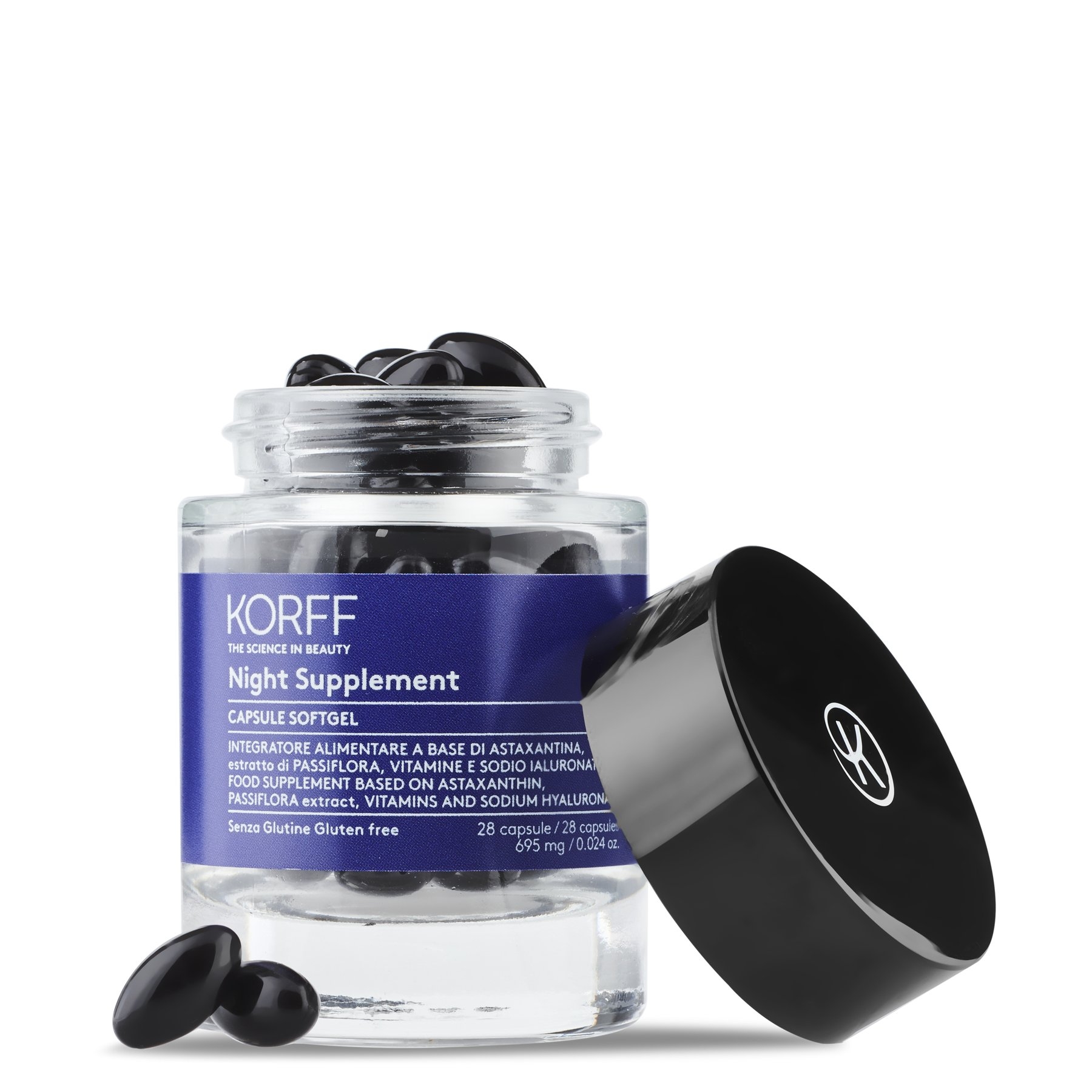 Korff Night Supplement Integratore Antiossidante 28 Capsule