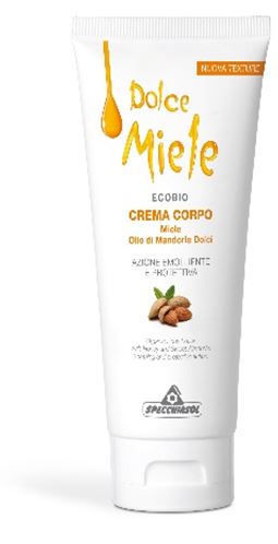 Specchiasol Dolcemiele Crema Corpo Bio Con Miele e Olio di Mandorle Dolci 250 ml