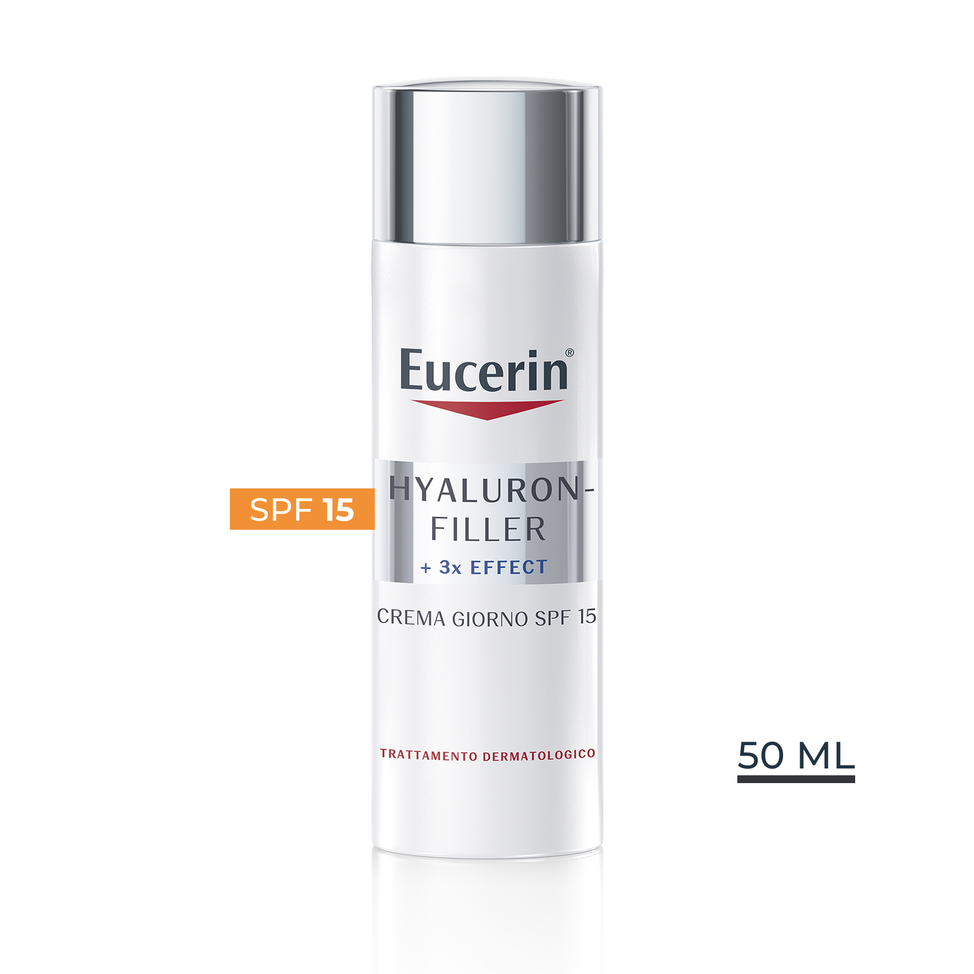 Eucerin Hyaluron-Filler Crema Viso Giorno Antiage SPF15 50mL