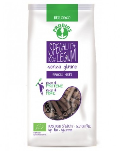 Probios Sedani Rigati 100% Fagioli Neri 250 g