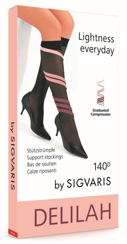 SIGVARIS DELILAH 140 FLAT Gambal.PC 2 Nero