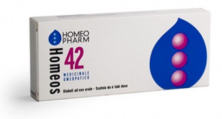 Homeos 42 - Medicinale omeopatico - 6 Tubi dose da 1 g