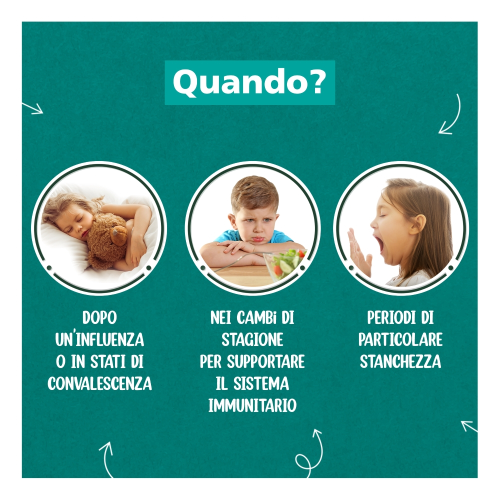 Be-Total Sciroppo Integratore Alimentare Vitamina B Stanchezza Sistema Immunitario Bambini 200 ml