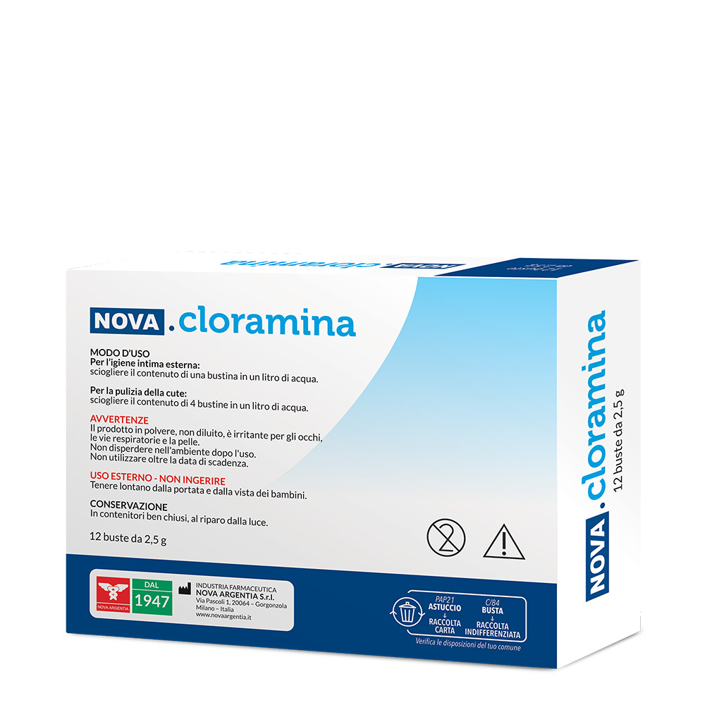 NOVA CLORAMINA 12BUST 2,5G