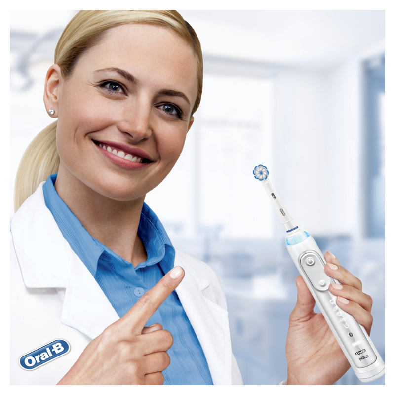 Oral-B Sensitive Clean Testine Di Ricambio, Confezione Da 5 Pezzi