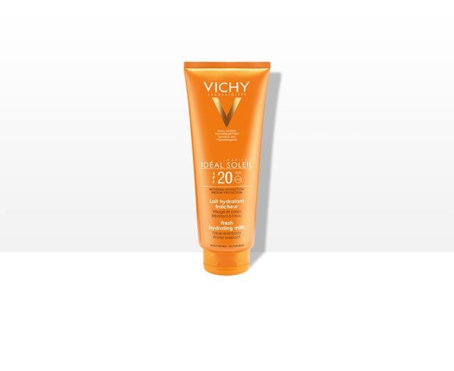 Vichy Idéal Soleil Latte Fresco Idratante SPF 20 - Protezione viso e corpo - 300 ml