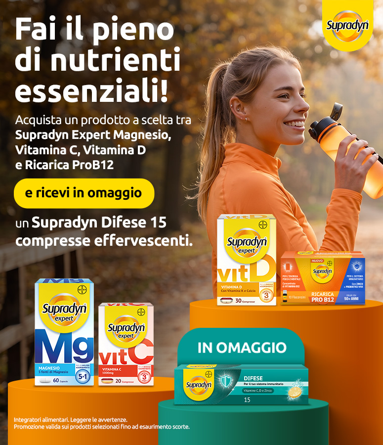 Supradyn Vitamine singole (Magnesio, VitC, VitD, ProB12)_1600x500