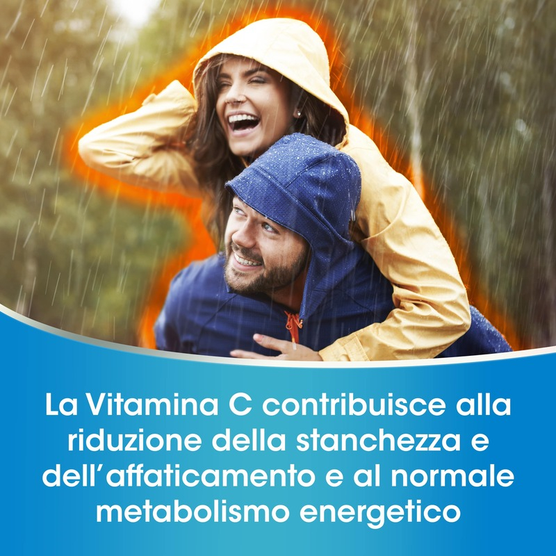 Redoxon Doppia Azione Integratore di Vitamina C e Zinco,  Supporta il Sistema Immunitario, Gusto Arancia e Mandarino, 15 Compresse Effervescenti