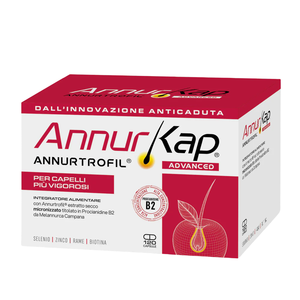 Annurkap Advanced 120 Capsule - Integratore Anticaduta Per Capelli