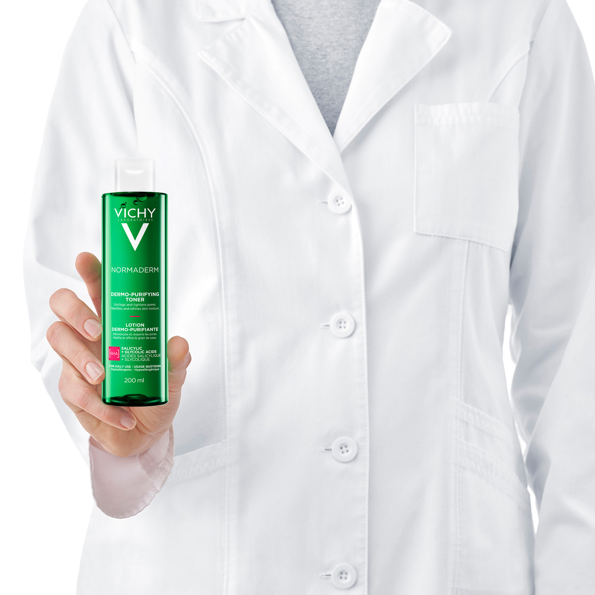 Vichy Normaderm Tonico Astringente Purificante per pelli grasse a tendenza acneica 200 ml