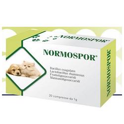 Ddf Normospor Integratore Intestinale Cani E Gatti 20 Compresse