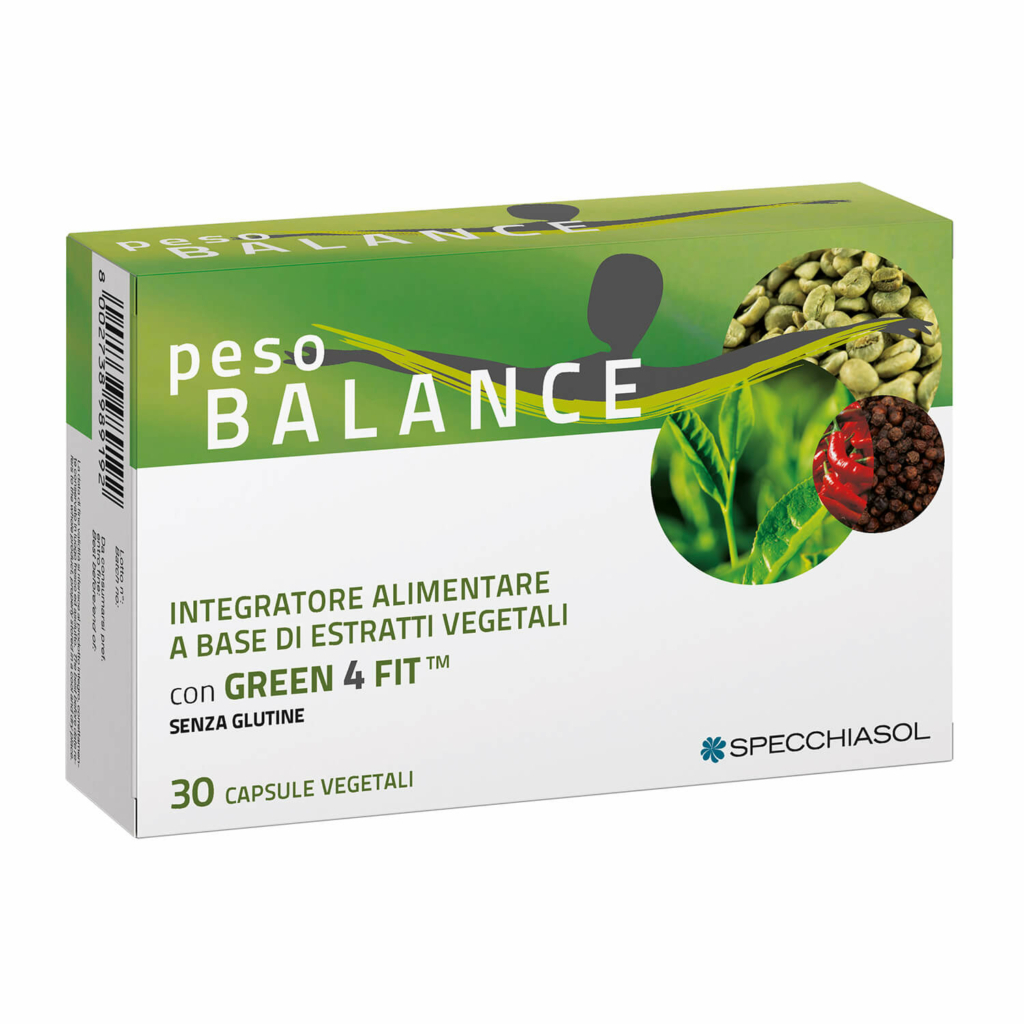 Specchiasol Peso Balance Integratore Brucia Grassi 30 Capsule