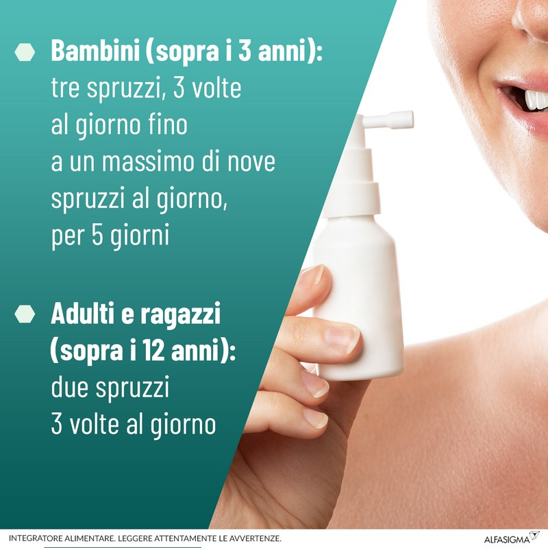 Neoborocillina Propolmiele Spray 20ml Gusto Miele ed Eucalipto