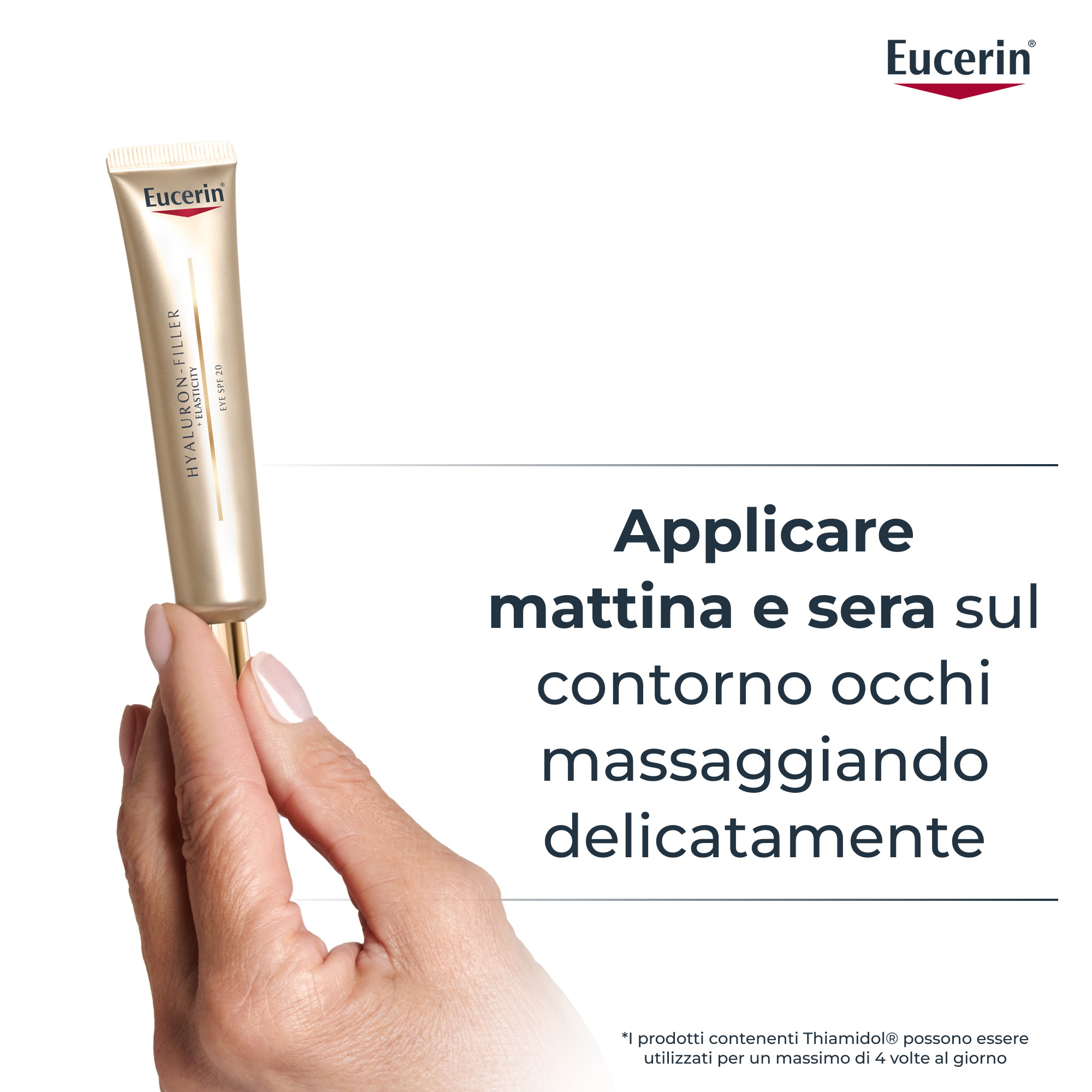 Eucerin Hyal-Filler Elasticity Contorno Occhi SPF15 15mL