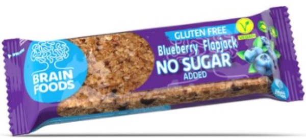 BRAIN FOODS Barretta Mirtilli 70g