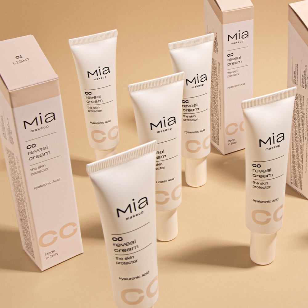 Mia Makeup - CC Reveal Cream The Skin Protector - Crema Perfezionatrice N.02 Medium 