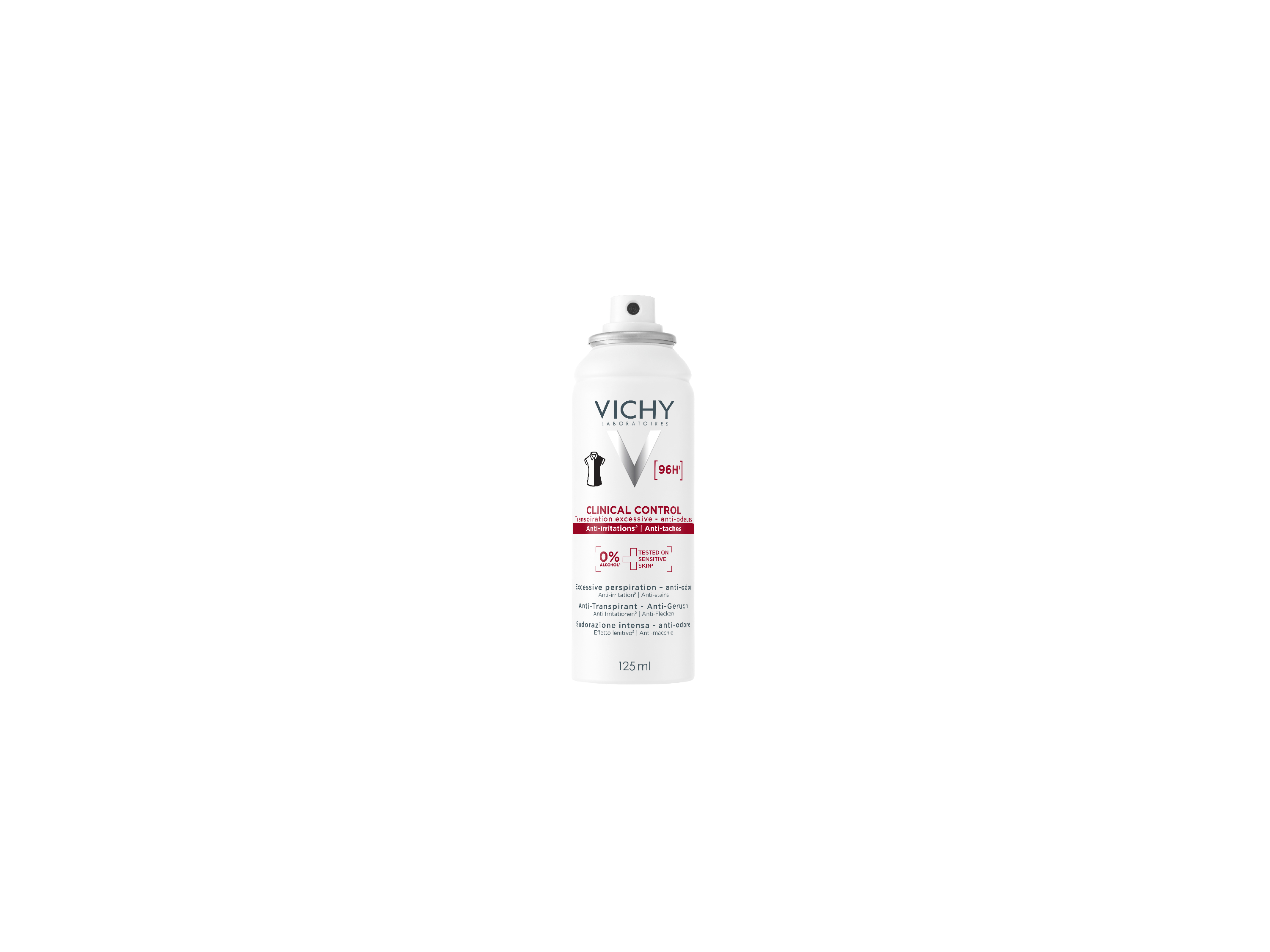 Vichy Deo Clinical - Deodorante Aerosol Per Sudorazione Intensa 125 ml