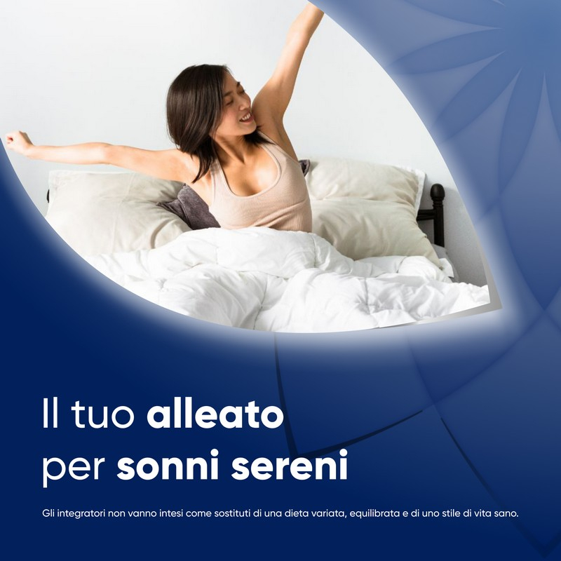 Mag Notte 24 Bustine - Integratore Con Melatonina, Magnesio E Griffonia Per Favorire il Rilassamento E Il Sonno