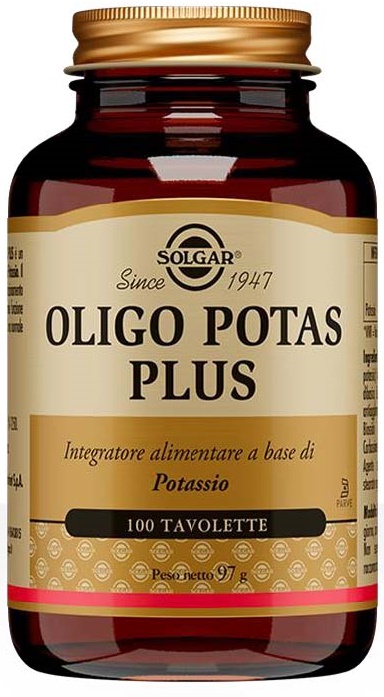 OLIGO Potassio Plus 100 Tav.Solgar