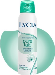 Lycia Anti Odorante Pure Talc 48h Deodorante Vapo