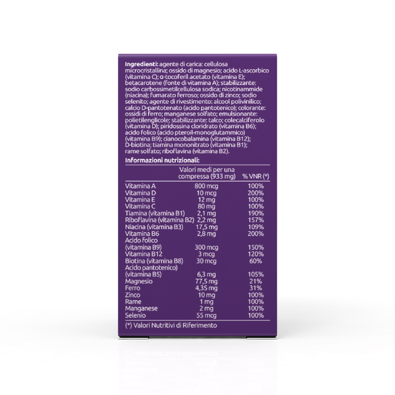 Mag Immuno+ Difese Immunitarie , Integratore Alimentare con Vitamine e Minerali per Supportare le Difese Immunitarie, con Magnesio Contro Stanchezza e Affaticamento