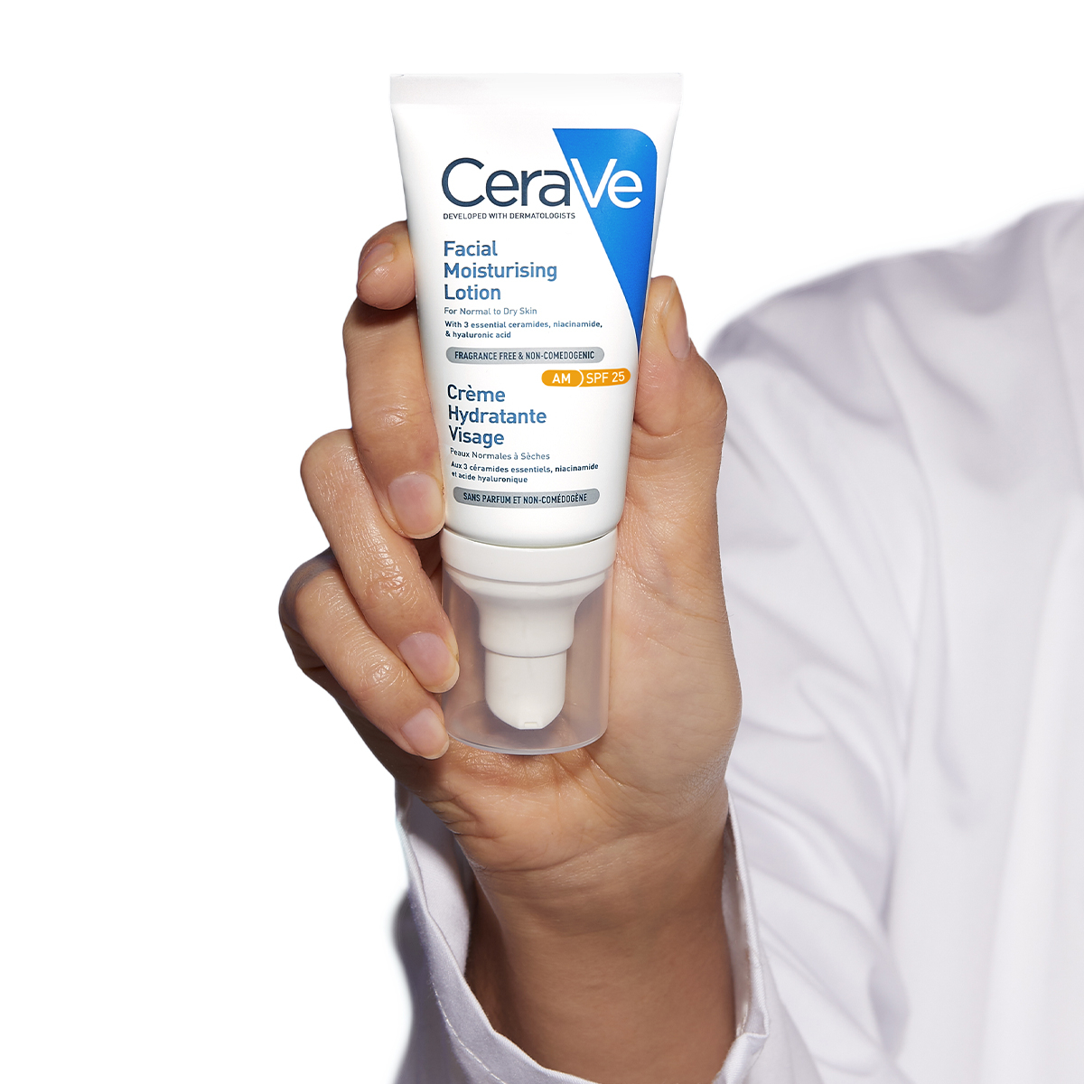 CeraVe Crema Viso Idratante SPF 25 Pelli da Normali a Secche 50 ml