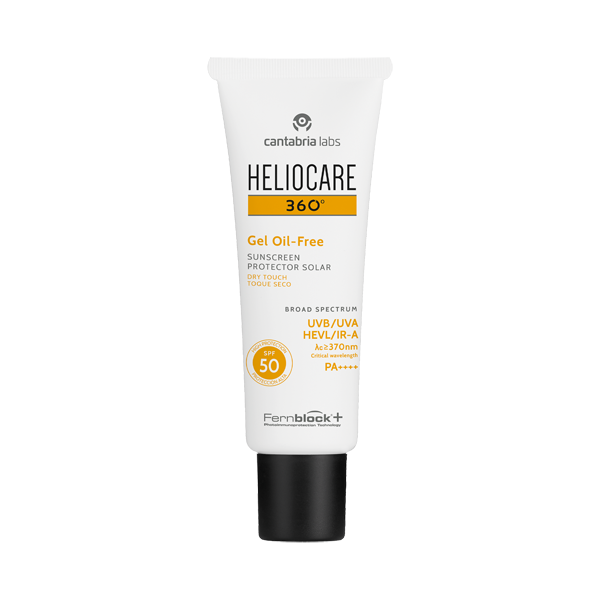 Heliocare 360° Gel Oil Free SPF50 Protezione Solare Pelle Mista e Gassa 50 ml
