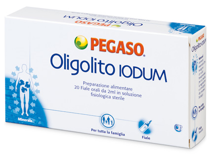 Pegaso Oligolito Iodum Integratore 20 Fiale 2 ml