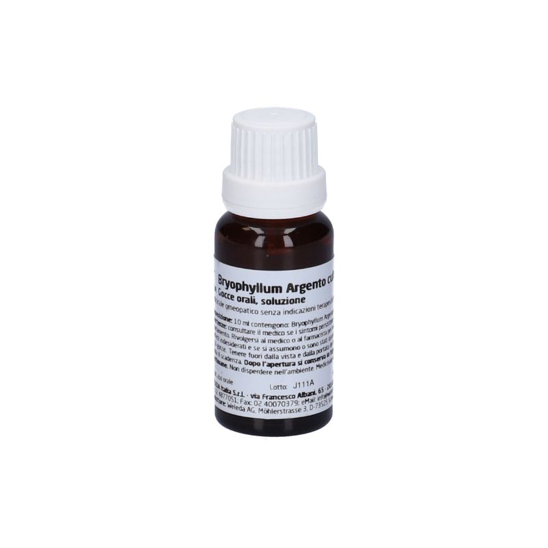 Weleda - Bryophillum Argento Cultum RH D3 - Medicinale Omeopatico Gocce 20 ml