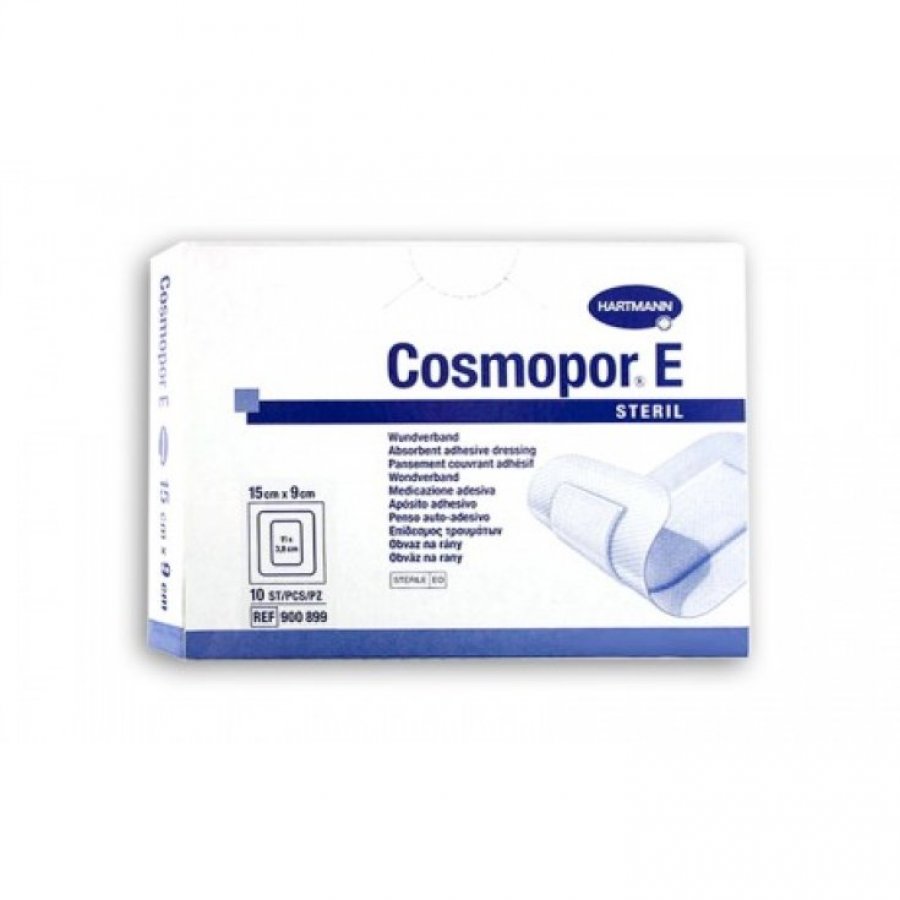 Cosmopor E Cerotto Adesivo In TNT Per Ferite 15x9 cm 10 Pezzi