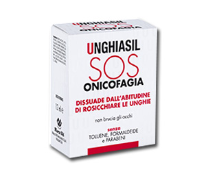 Unghiasil SOS Onicofagia Smalto Anti-Rosicchiamento Unghie 12 ml