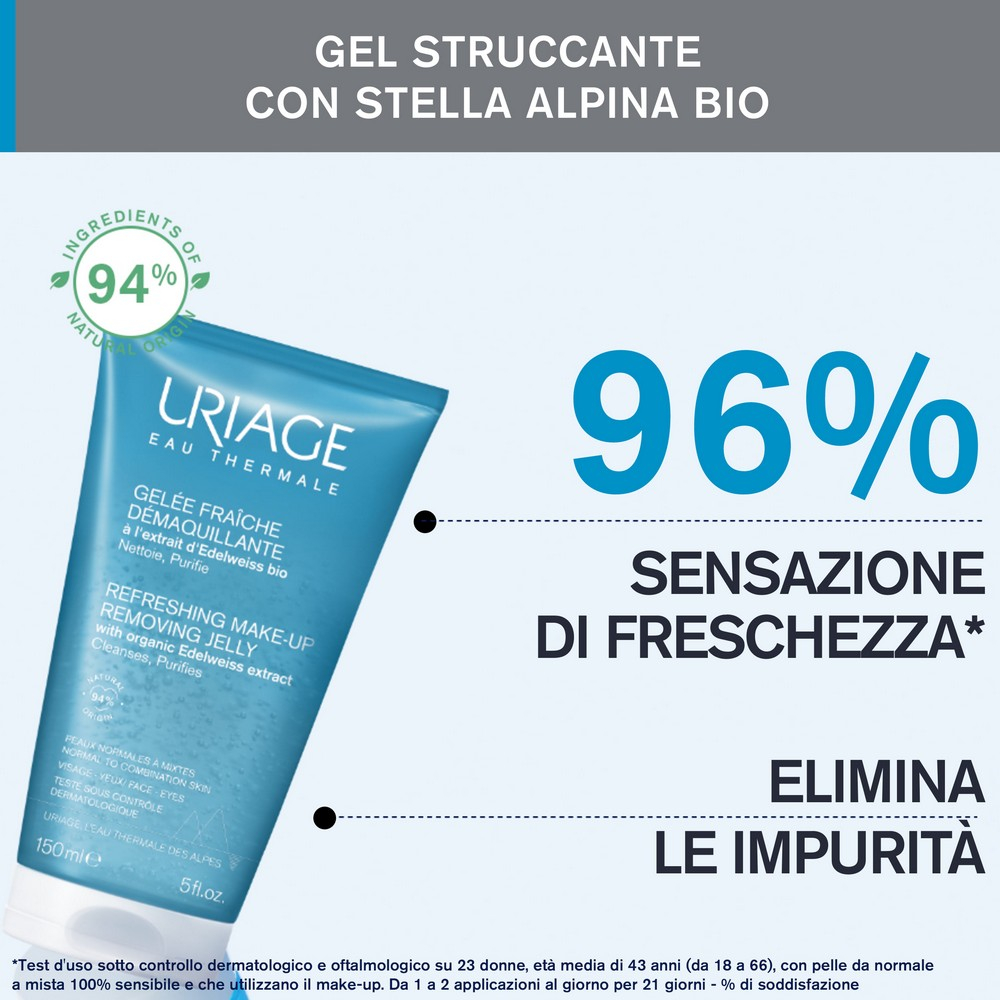 Uriage Gel fresco struccante - 150ml