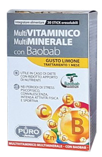 PURO M-Vit/Min+Baobab30Stk Lim