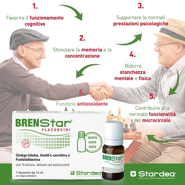 Brenstar Integratore 7 Flaconcini