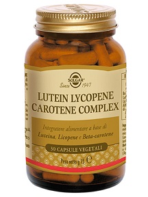 Solgar Lutein Lycopene Carotene Complex Integratore Antiossidante 30 Capsule