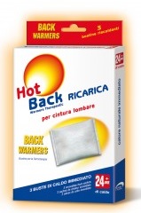 Hot Back Ricarica Per Cintura Lombare 3 Pezzi